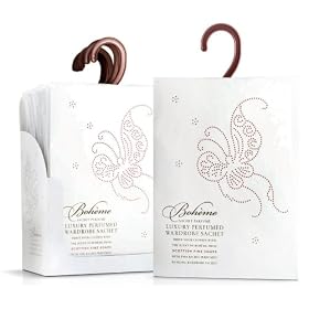Scottish Fine Soaps Boheme Luxury Perfumed Wardrobe Sachet