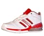Adidas Men's Bounce Artillery II Basketball Shoe Red, White, Silver (14)