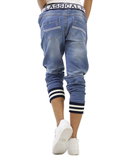 Classical Elf Women RUN DENIM Jogger Sports Dance Casual Sweatpant