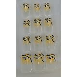 Night Out Pre-glued Nail Set 12pc Short Length