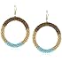 plastic white hoop earrings Jos