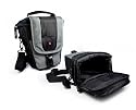 Tuff-Luv 'ZipNGo' holster / telescopic style / Top-loader case for digital SLR camera in size: 1 / colour: Grey / compatible with (Fuji Finepix S2800HD / S1850 / S1800 / S1700 / S1730 / S1600)