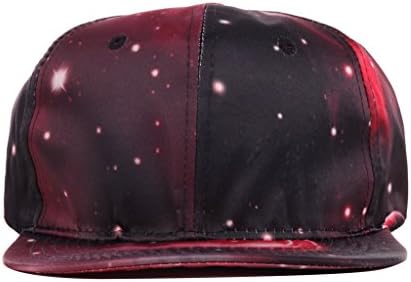 NBUSO NJ05 Unisex Snapback Hat Space Galaxy Printed Baseball Cap