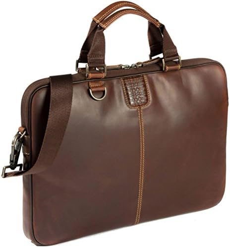 Bryant Sleeve BriefCase - Antiqued Mahogany