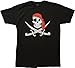 Jolly Roger Pirate Flag | Skull & Crossbones Buccaneer Costume Unisex T-shirt