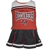 NFL Reebok Tampa Bay Buccaneers Red Youth 2-Piece Cheerleader Dress (Large)