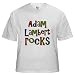 Adam Lambert Rocks White T-Shirt