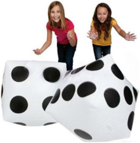 New Plastic Inflatable Dice Balloon Pool Party Toys Room Decration
