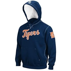 Detroit Tigers Majestic Golden Child Navy Hooded Sweatshirt