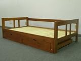 Bed Twin size that can extend to a Full Size with Drawers in Expresso