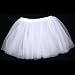 Three Layer Ballet Fairy Tutu - White