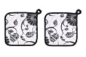Now Designs Basic Potholders, Annabella, Set of 2