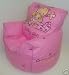 Bang on the Door Baby Doll Pink Bean Bag Arm Chair NEW