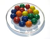 15 Clays Marbles - COLORS TRADITION- Clay Marble 16 mm