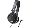 Audio Technica ATH-SJ55BK Casque avec r�ponse en fr�quence �tendue + oreillette rotative Noir