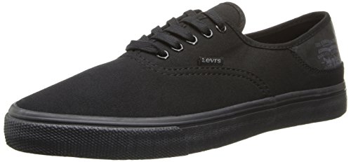 Levis Men s Jordy Buck Fashion Sneaker,Black Mono,10 M US
