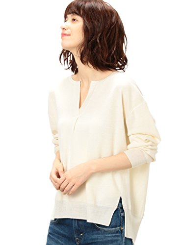 (ユナイテッドアローズ グリーンレーベル リラクシング) UNITED ARROWS green label relaxing [WEB限定」CF W/A B/TUCK スキッパーニット 36131191402