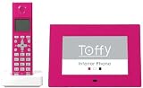 Toffy <strong>インテリア</strong>ホン チェリーピンク TF41-IP-CPK