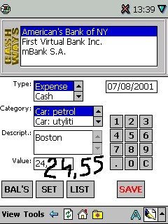 CASH WAYS FOR MAN