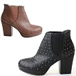 cuban heeled boots