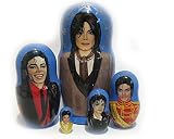 417B2NGsZvL. SL160  Nesting Doll Michael Jackson