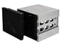 SilverStone CFP52B 5.25-Inch to 3.5-Inch Bay Converter with Hot-Swappable Function (Black)