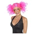 1980's Bunches Wig, Pink