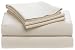 Pike Street 1,000-Thread-Count Sateen Queen Sheet Set, Ivory