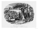 Almeida and His Companions are Hanged by Heathen Ethiopians Art Giclee Poster Print, 24x18