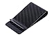 Alston Men's Ultralight and Slim Carbon Fiber Money Clip, Cash And Credit Card Wallet