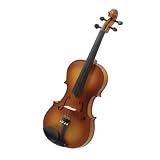 Cecilio CVA-500 Handmade Ebony Fitted Viola Outfit - 15 Inches