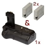 Phottix Batterie externe &amp; 2 batt...