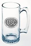 North Carolina Tar Heels - UNC Glass Super Stein (Beverage Mug) 25 oz - NCAA College Athletics