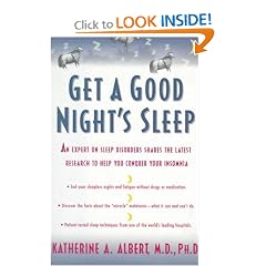 GET A GOOD NIGHTS SLEEP