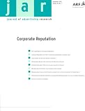 Journal of Current Issues and Research in Advertising