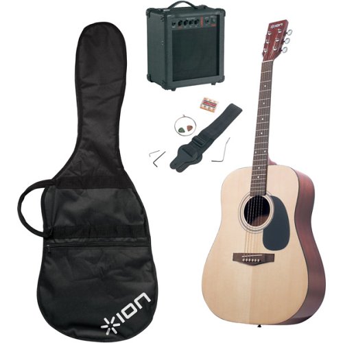 Ion iAEG04 Acoustic Electric Guitar Kit