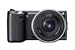 Sony NEX-5AB Systemkamera (14 Megapixel, 7,5 cm (3 Zoll) Display, Live View, Full HD Videoaufnahme) Kit schwarz inkl. 16mm Objektiv