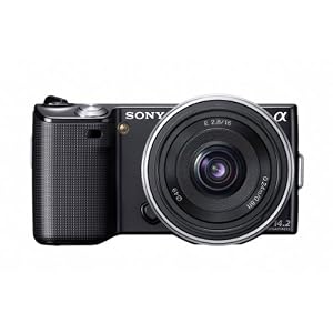     Sony NEX 5AB Systemkamera  14 Megapixel, Live View, Full HD Videoaufnahme  Kit schwarz inkl. 16mm Objektiv   