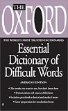 The Oxford Essential Dictionary of Difficult Words (Oxford)