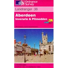 Aberdeen, Inverurie and Pitmedden (Landranger Maps)