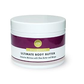 Zia Ultimates Natural Skincare Ultimate Body Butter, 6-Ounce Jar (Pack of 2)