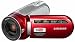 Samsung VP-MX20R Camcorder (SD-Card, 34-fach opt. Zoom, 2,7" Display, Bildstabilisator) rot