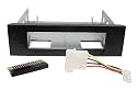 Cables Unlimited 3.5-Inch to 5.25-Inch Floppy Mounting Kit Bracket (Black)