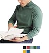 Devon & Jones - Men's Sueded Mock Turtleneck (D420) Devon & Jones - Men's Sueded Mock Turtleneck (D420)