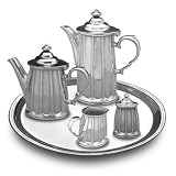 Wilton Armetale Tiburon Coffee & Tea Service Set