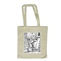 The tanner (woodcut) (b/w photo) by Jost.. - Long Handled Shopping Bag