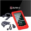 Microsoft Zune HD 16GB, 32GB & Microsoft Zune HD Accessories bundle containing: Premium **RED** Silicon Skin Case Cover + Microsoft Zune HD Car Charger + Microsoft Zune HD Wall Charger + Microsoft Zune HD Sync Cable + Live*Laugh*Love Silicone Wrist Band!!!