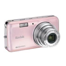 Click here to buy Kodak EasyShare V803 8MP Digital Camera with 3x Optical Zoom Pink Rose by Kodak.