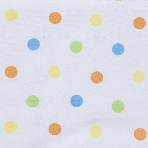 Eunice Cotton Baby Bandana Drool Bibs with Snaps for Boys & Girls, Pack of 4 Cute Unisex Baby Gift Set ( Fish, Polka Dots, Hearts & Stars )