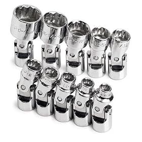 SK Hand Tool SK 4935 10 Piece 1 4 Drive 12 Point Flex Fractional Socket Set by 